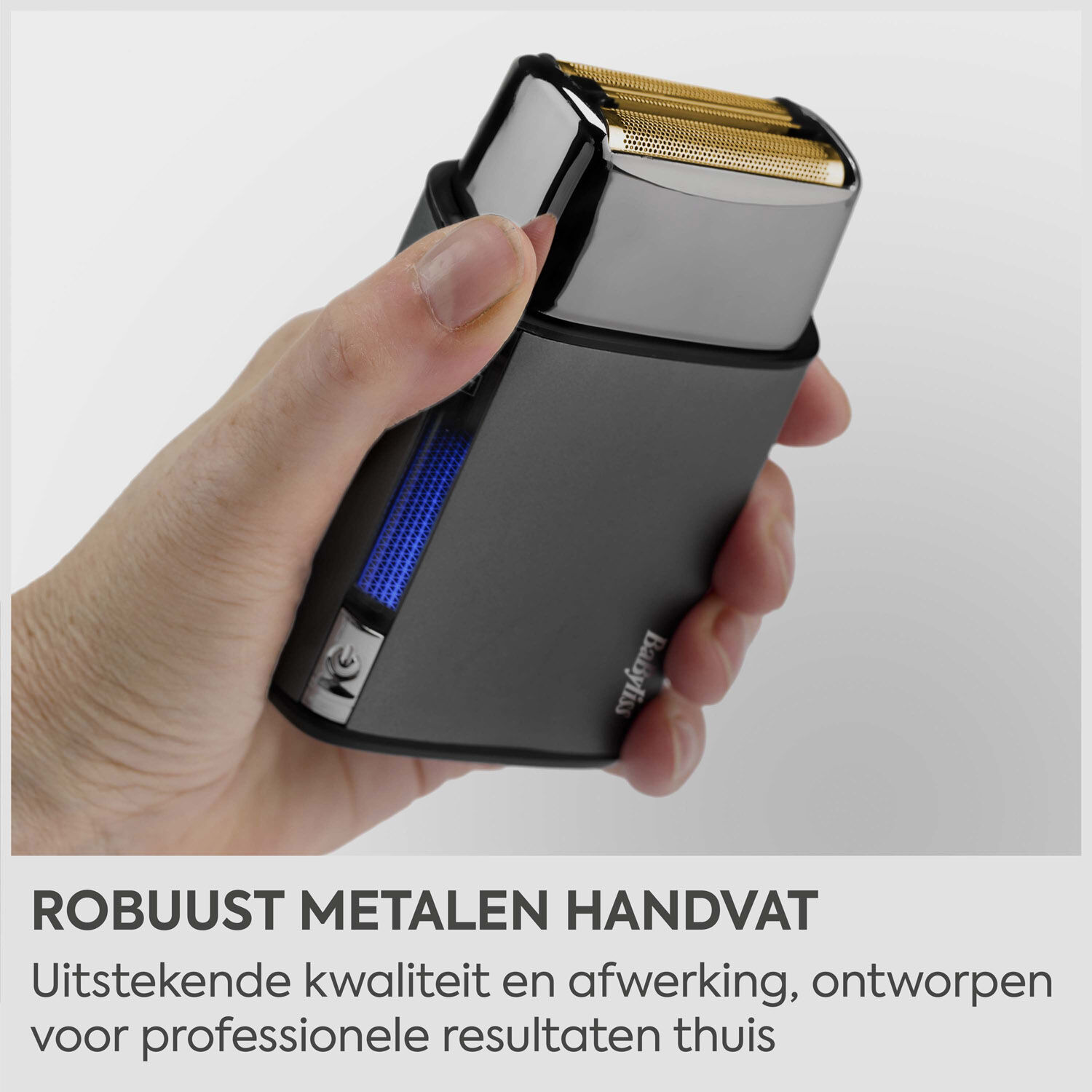 Super-X Metal Series Scheerapparaat met dubbele scheerfolie